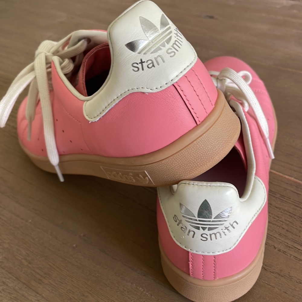CUSTOM Pink Adidas Stan Smith Sneakers